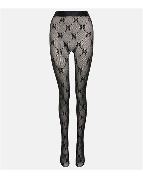 gucci black patterned tights|Gucci tights dupes.